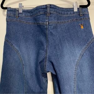 Vintage Playboy Wide Leg Jeans Women’s 13 Retro Y2K Embroidered Bunny Logo